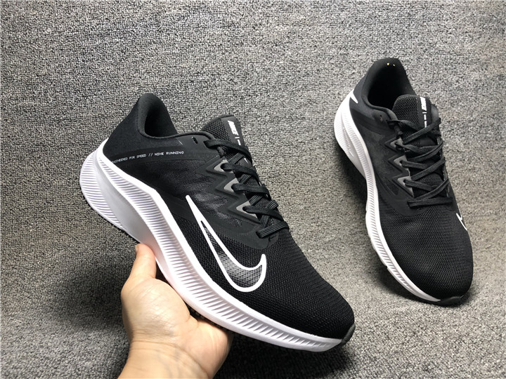 Nike Quest III Black White Running Shoes - Click Image to Close